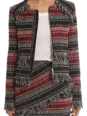 🌹Nicholas Fringe Tweed Jacket